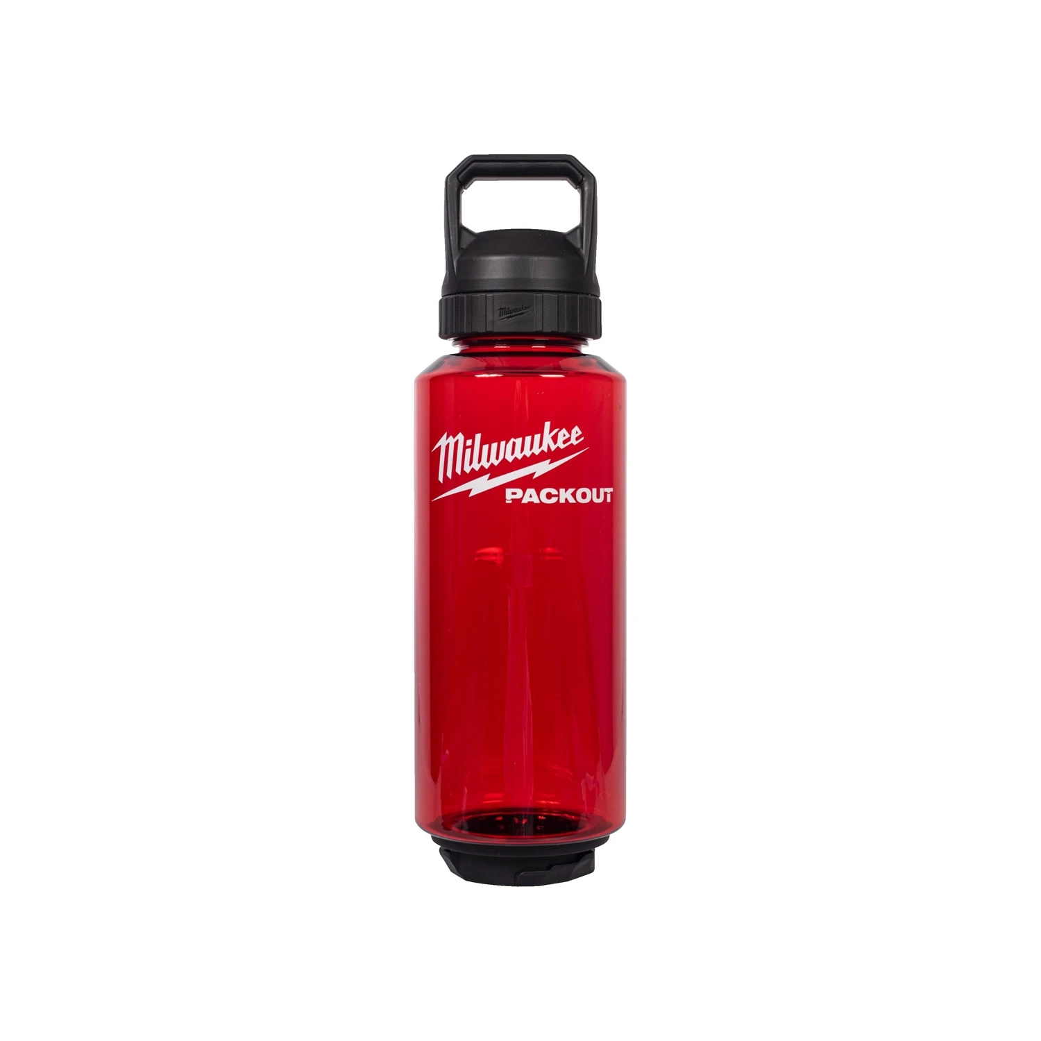 Milwaukee Packout Plastic Bottle 1420ml Chug Lid Red