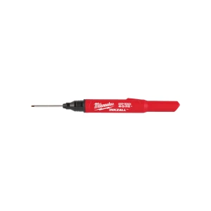 Milwaukee Inkzall Deep Reach Ultra-Fine Point Permanent Marker Black