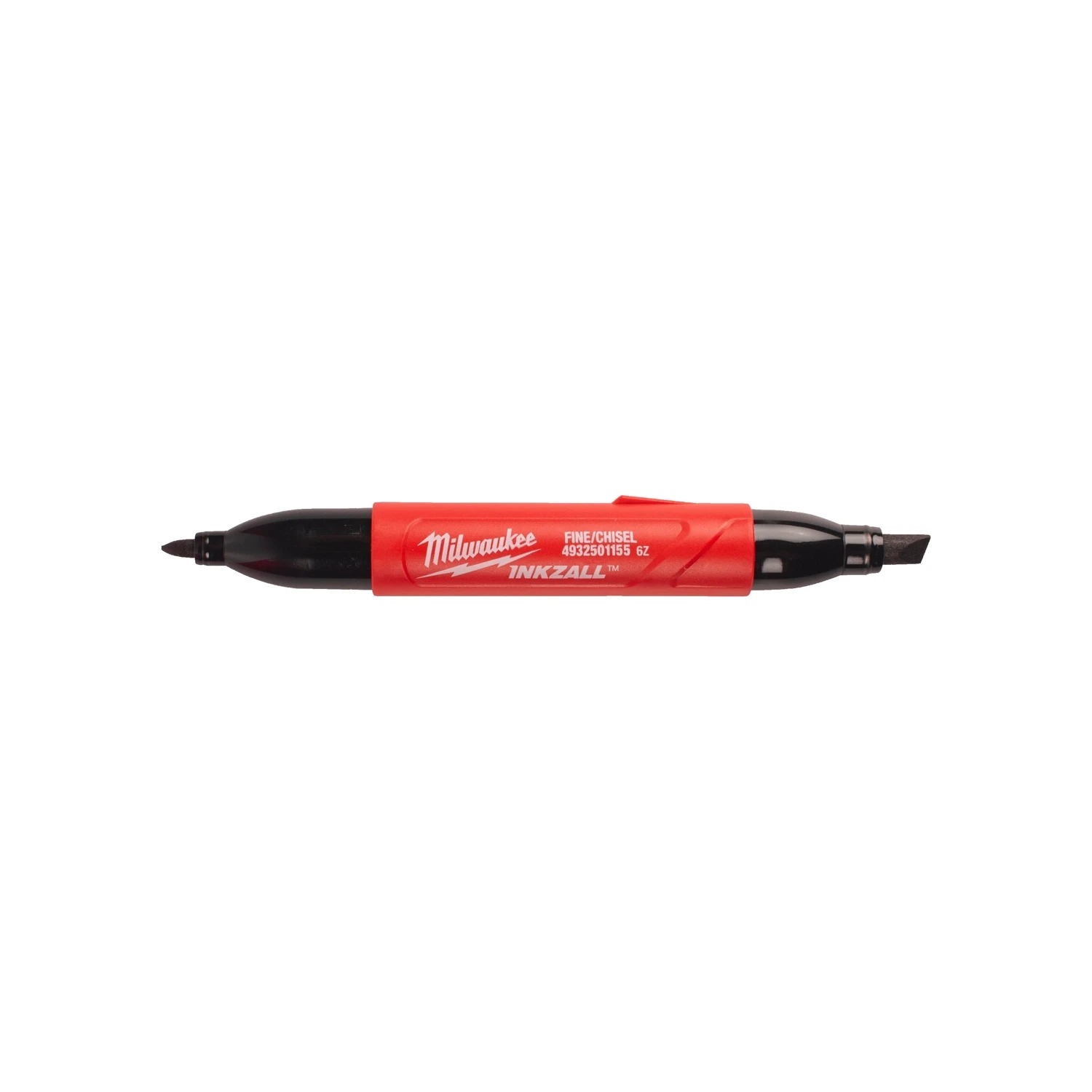 Milwaukee Inkzall Double Tip Permanent Marker Chisel Fine Black