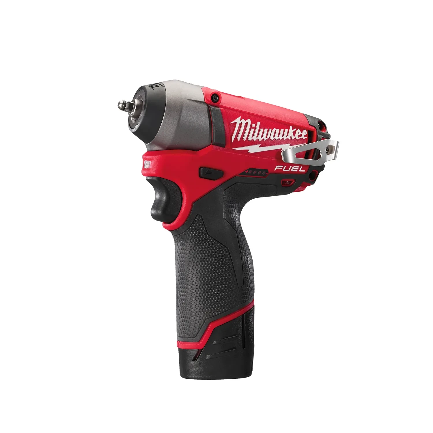 Milwaukee M12 FUEL 1/4in Friction Ring Impact Wrench 12V Kit 2x2.0Ah