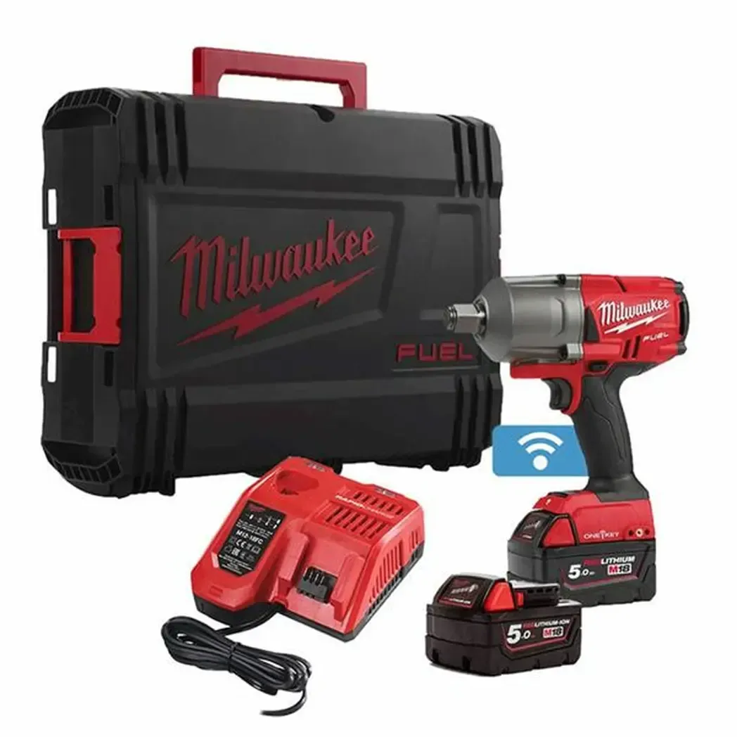 4933459731 - Milwaukee M18ONEFHIWF34-502X One-Key 3/4 Impact Wrench