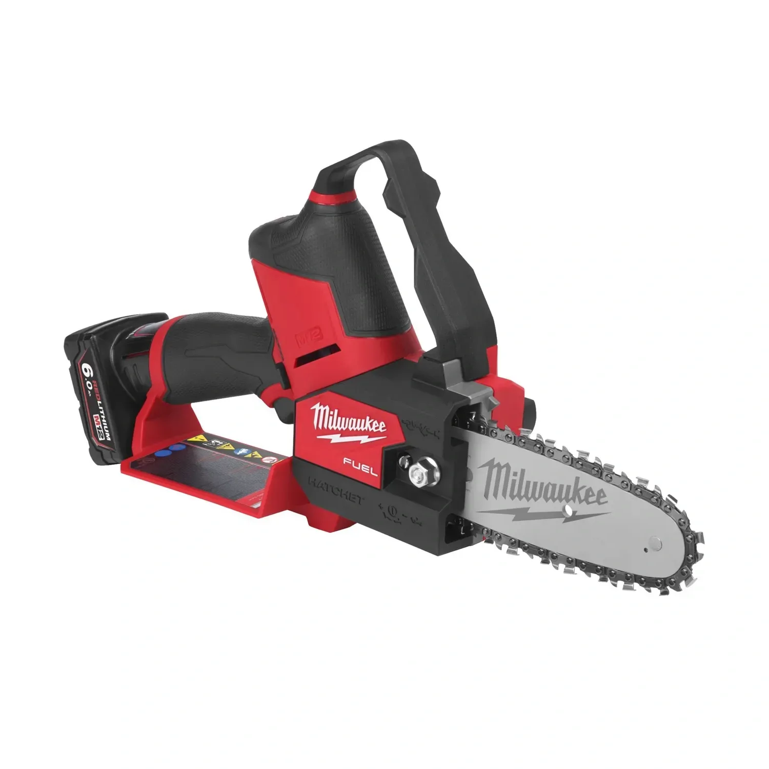 Milwaukee M12 FUEL HATCHET pruning saw 15cm bar professional kit