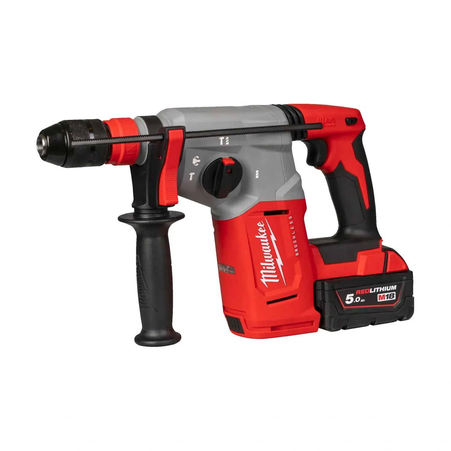 Milwaukee M18 brushless SDS-Plus rotary hammer 4-mode kit