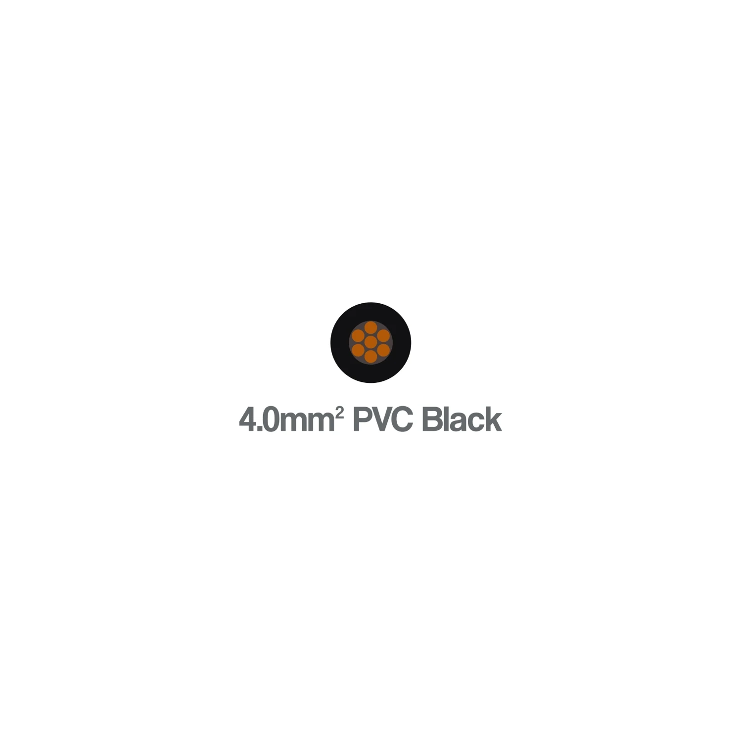 6491B Single Core LSZH 4mm² 450 750V Black Cable