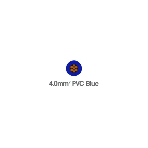 6491B H07Z-R 4mm Single Core Blue LSZH Cable 450 750V