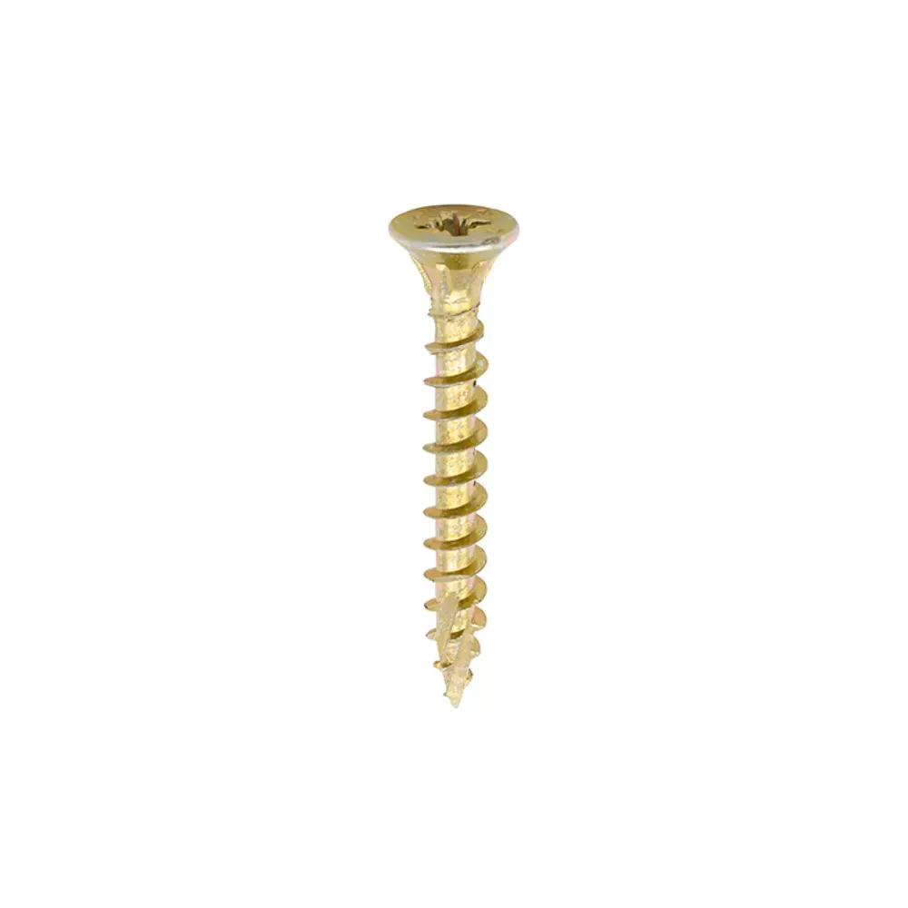Twin-cut point Timco screws 5x40mm, for reduced timber splitting