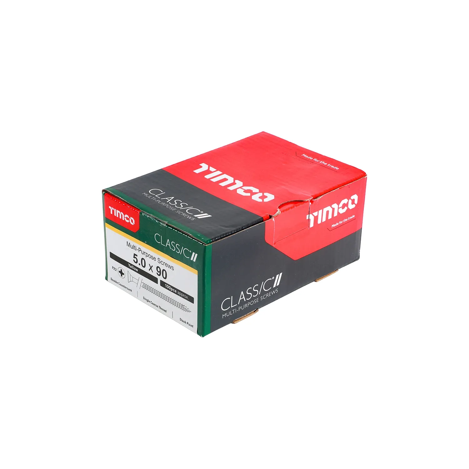 Woodscrew 5x90mm 50090CLAF