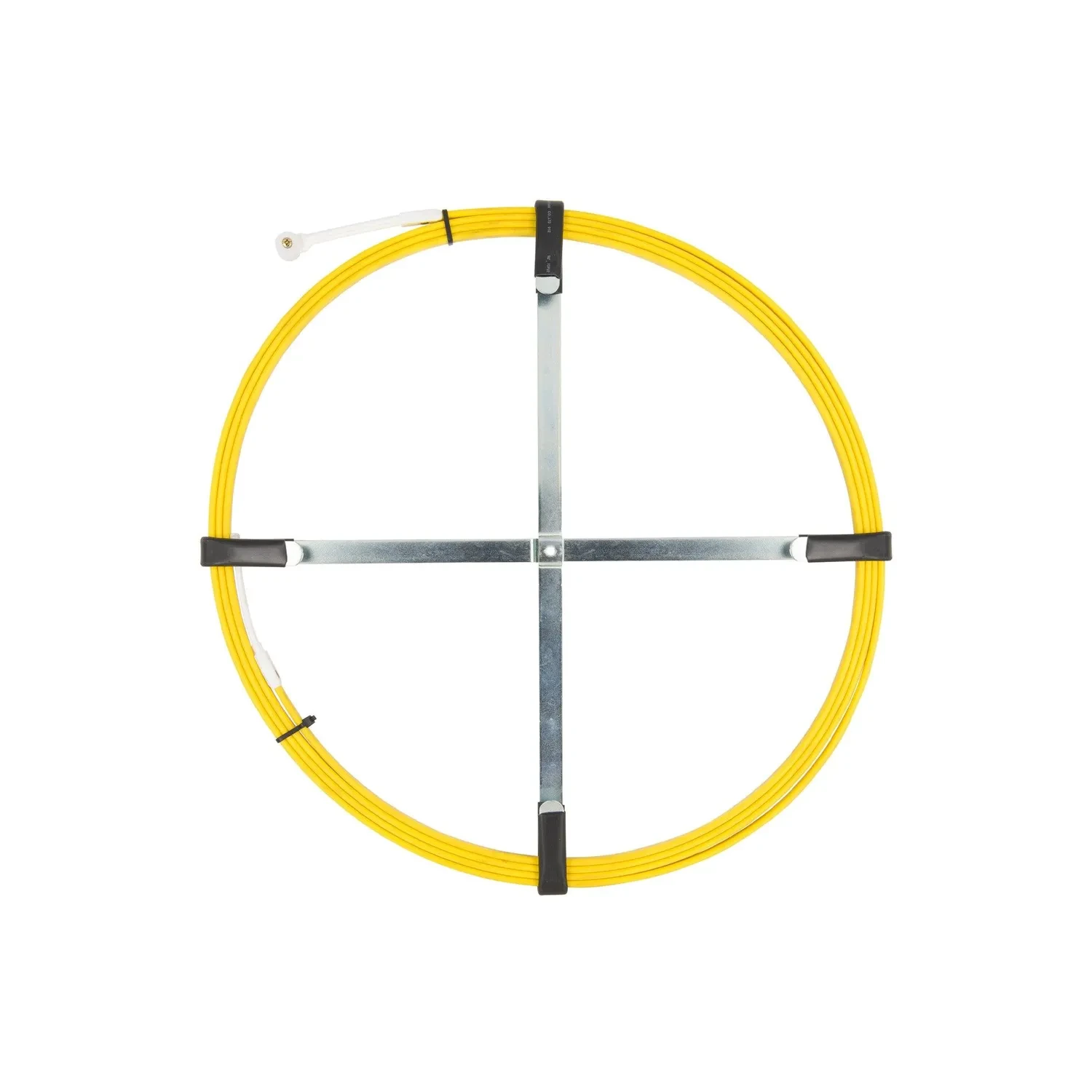 Fish Tape 4m Nylon Single Wheel with Roller Attachment