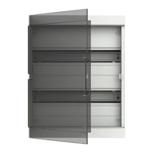 ABB FIX-O-Rail 150 Distribution Board 36 Module 2 Row Surface Mount IP40 Transparent Door