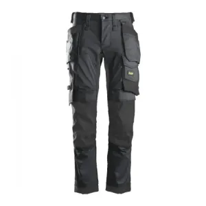 62415804044 - Snickers All-Round Work Stretch Trousers Steel Grey 28W 62415804044