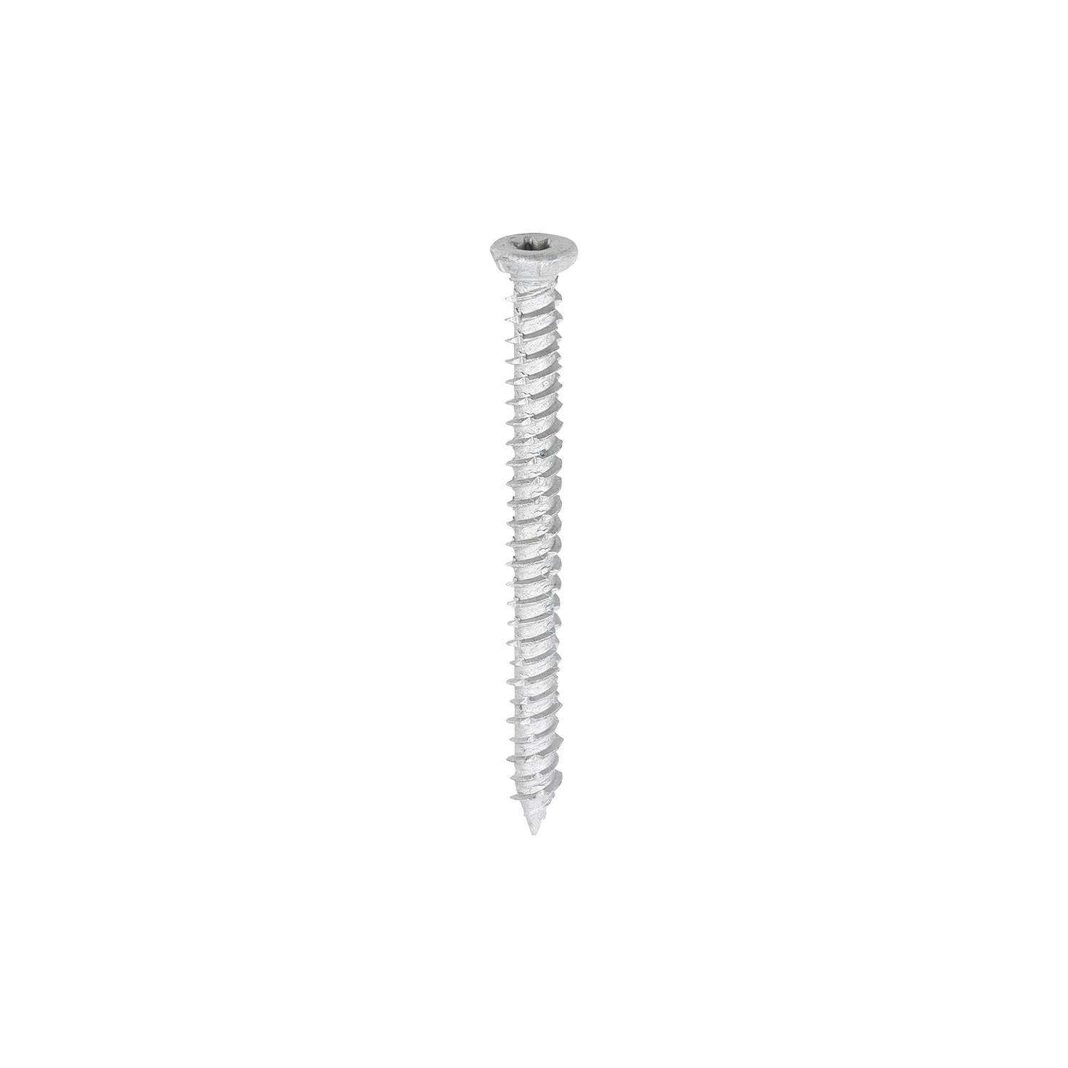 Timco Concrete Screw TX Flat Countersunk Exterior Silver 7.5mm x 80mm
