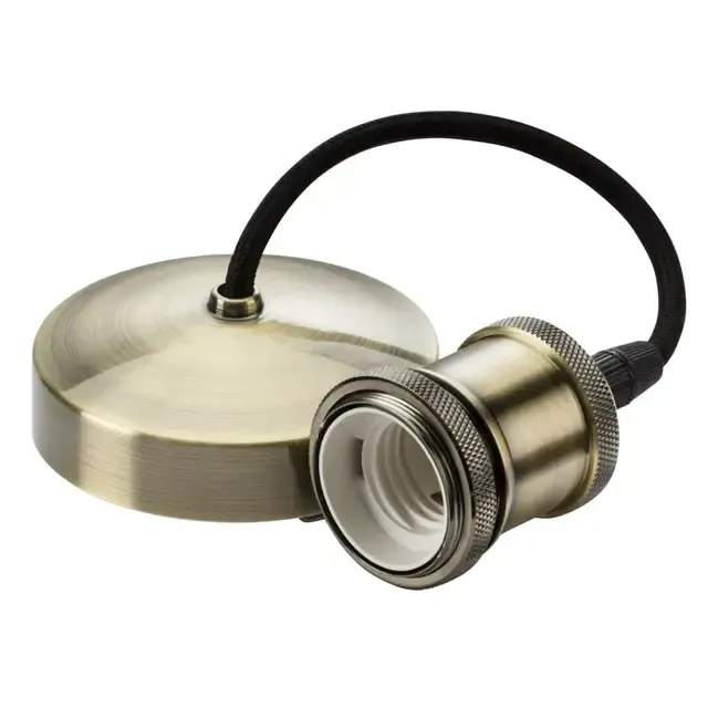 Knightsbridge Pendant Antique Brass 8271AB