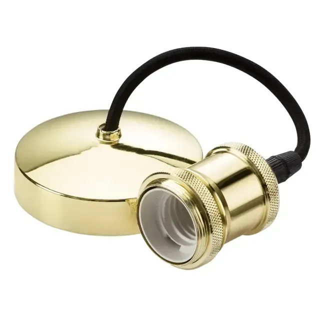 Knightsbridge Pendant Polished Brass 8271PB