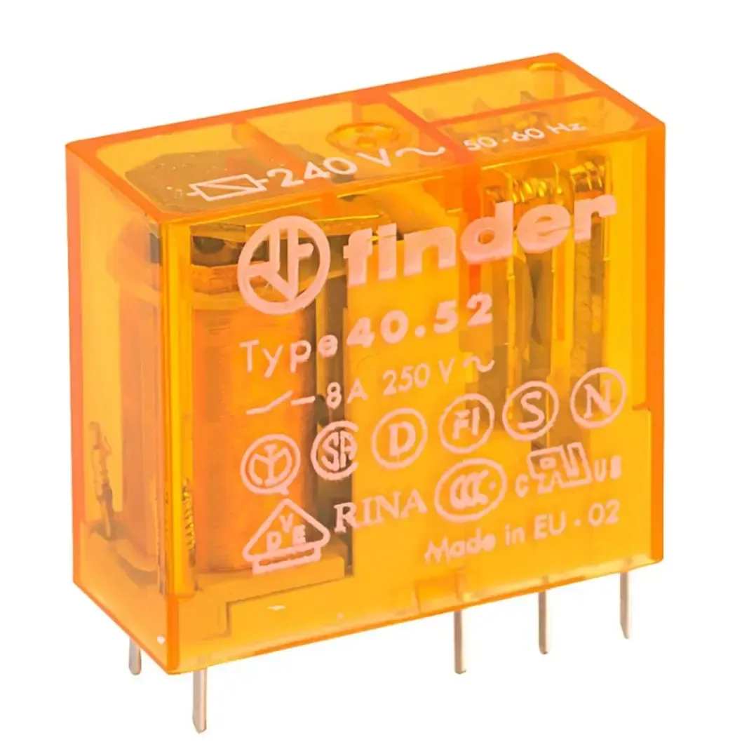 8PMR240VAC - Mini Finder Relay 240 VAC 8 Pin 40.52.8.240.0000