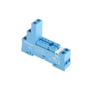 Finder 95.75 8 Pin Mini Relay Base DIN Rail Screw Terminal 250V 10A