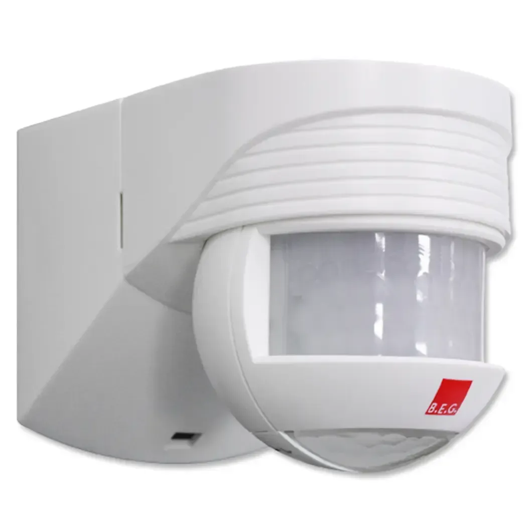 91002 - 1000W Luxomat 200 Degree Motion Detector White 91002
