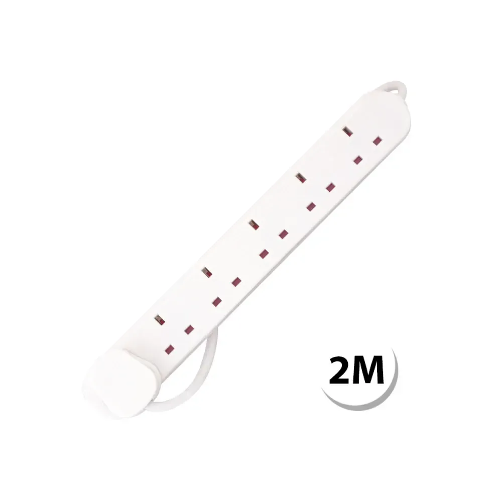 Selectric 6-Gang, 2M Extension Lead