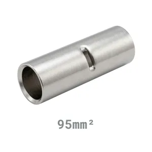 Partex COL95B 95mm² Uninsulated Copper Butt Connector