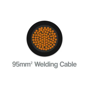 Welding Cable 95mm² Black H01N2-E EN 50525-2-81 Single Core