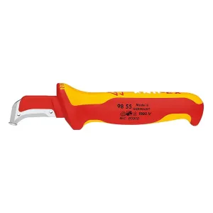 9855 - Knipex 9855 Dismantling Knife with Protective Cap 1000V