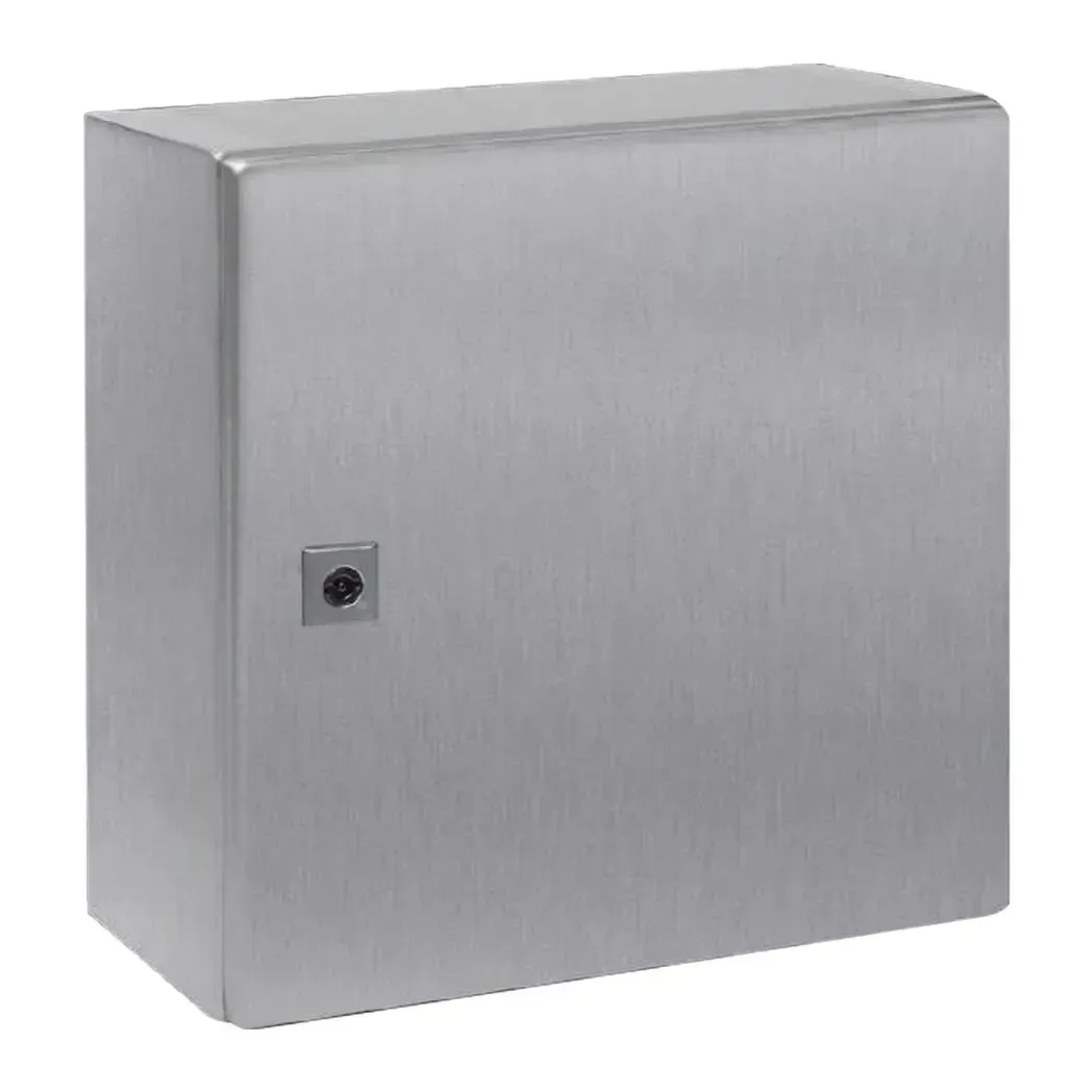 AE1006 - Rittal Compact Enclosure AE Stainless Steel 380x380x210mm AE1006