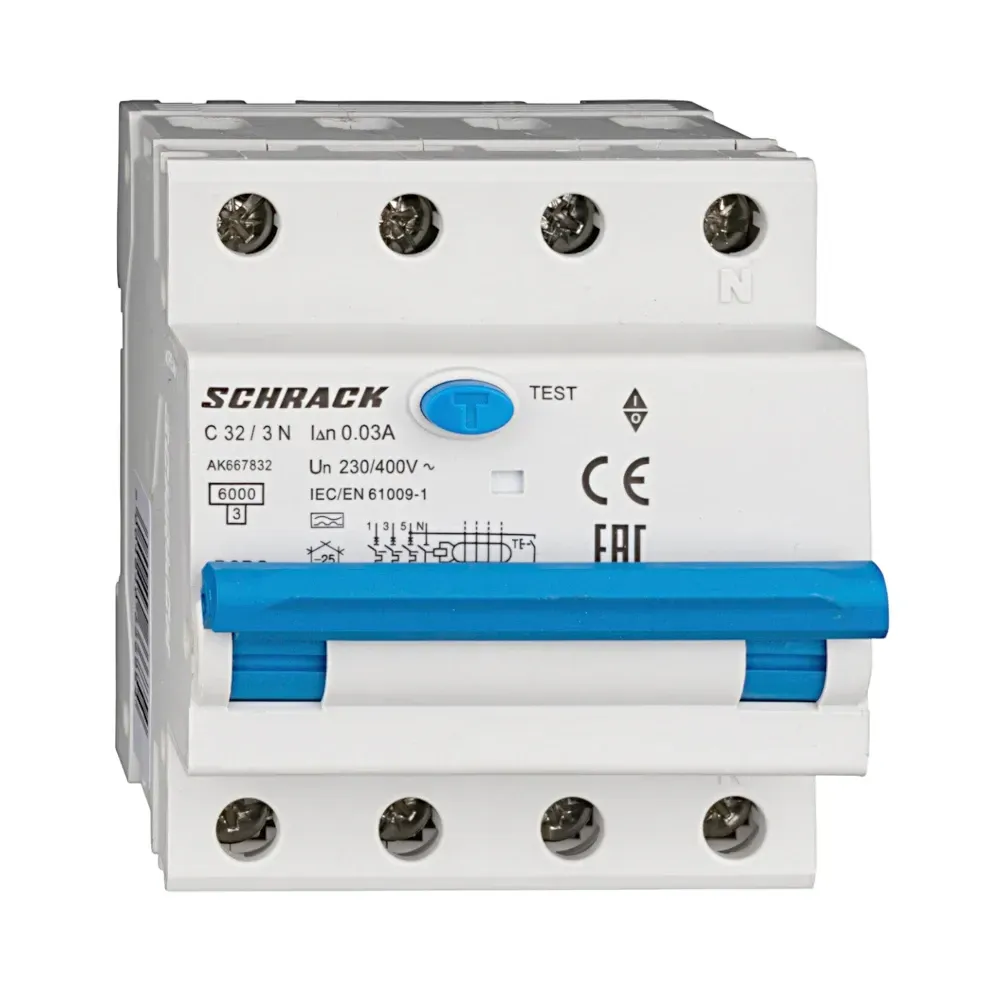 Schrack 32A C RCBO Type A