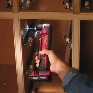 M18 drill with 100 mm compact head and multi-position handle