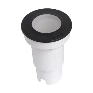 CECI90XU1L - Fumagalli Black Frosted Walkover Light Garden Lights CECI90XU1L