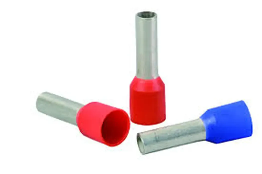 CEF2518G - 2.5mm 18mm Long Bootlace Ferrule Blue CEF1518G