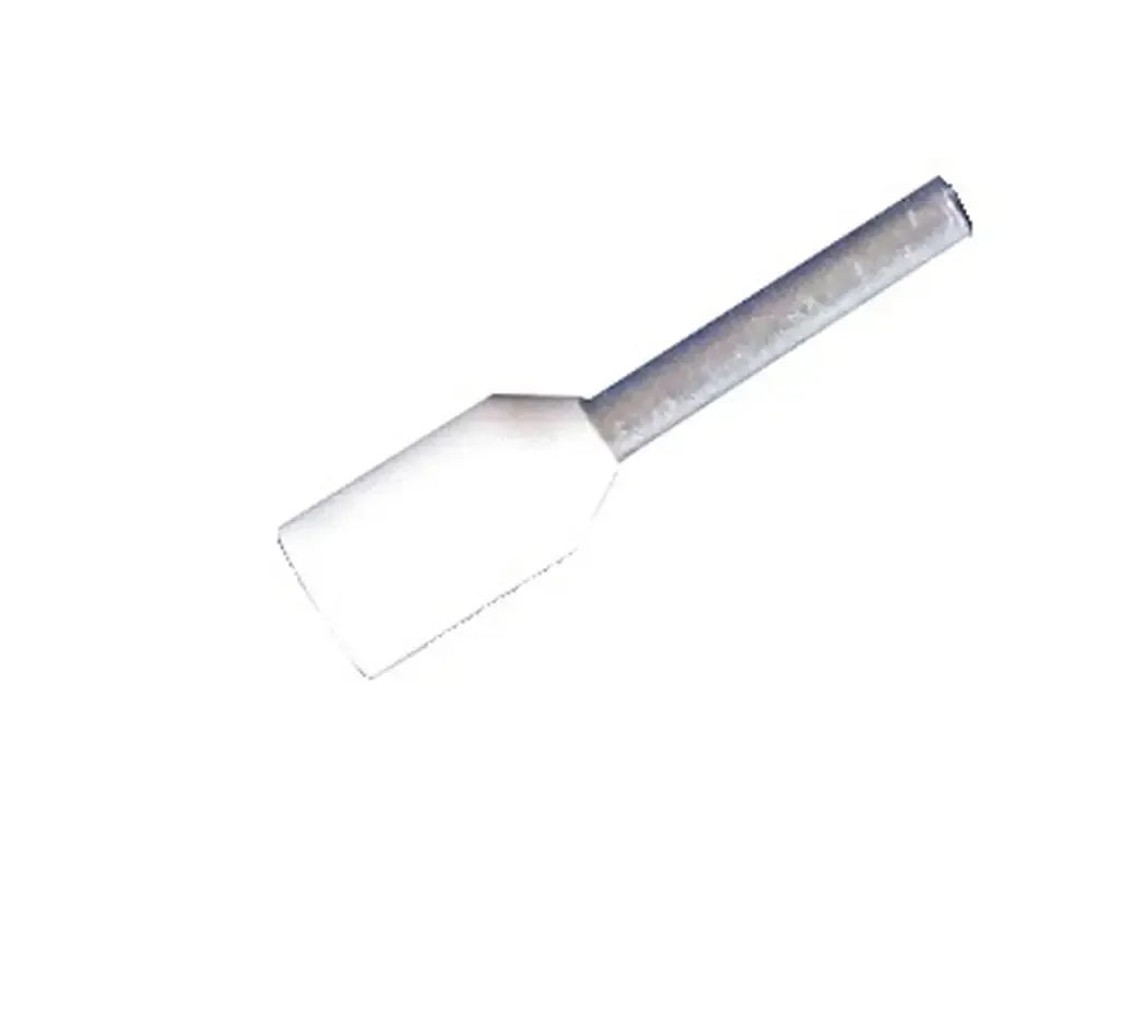 CEF7508G - 0.75mm Bootlace Ferrule White