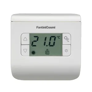 CH110 - Digital Room Thermostat White Fantini Cosmi CH110