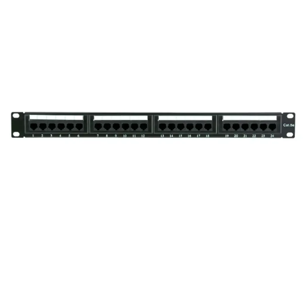 CH2202S - Cat5e 24 Port Patch Panel UTP 1U - (Overall 483x45mm) CH2202S