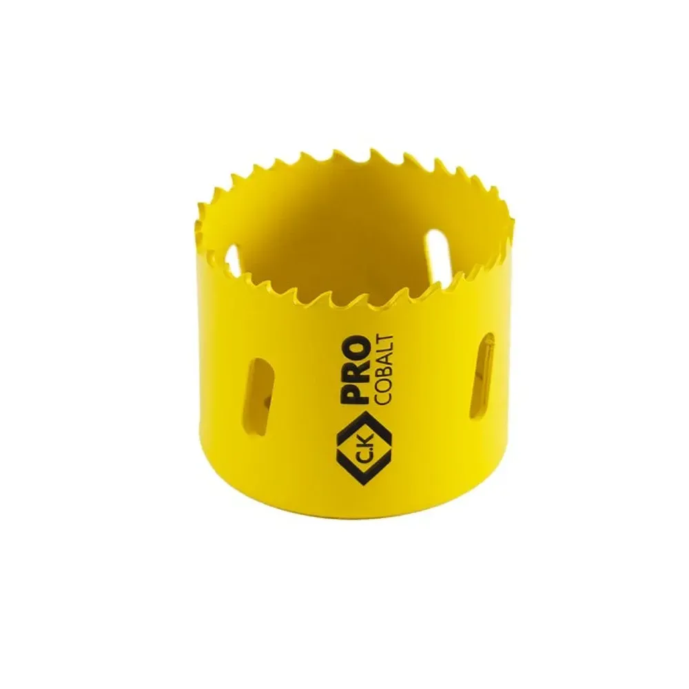 CK ProCobalt 51mm holesaw for metal cutting.