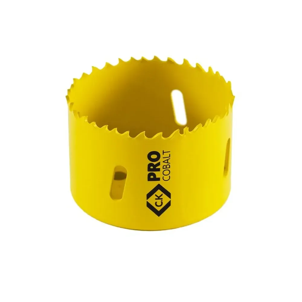 CK ProCobalt 70mm holesaw for metal cutting.