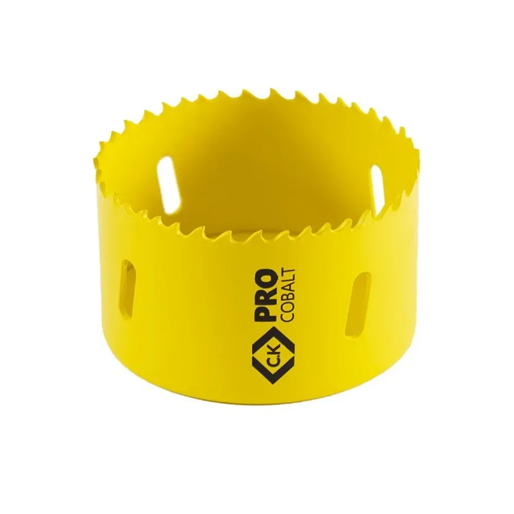 CK ProCobalt 83mm holesaw for metal cutting.