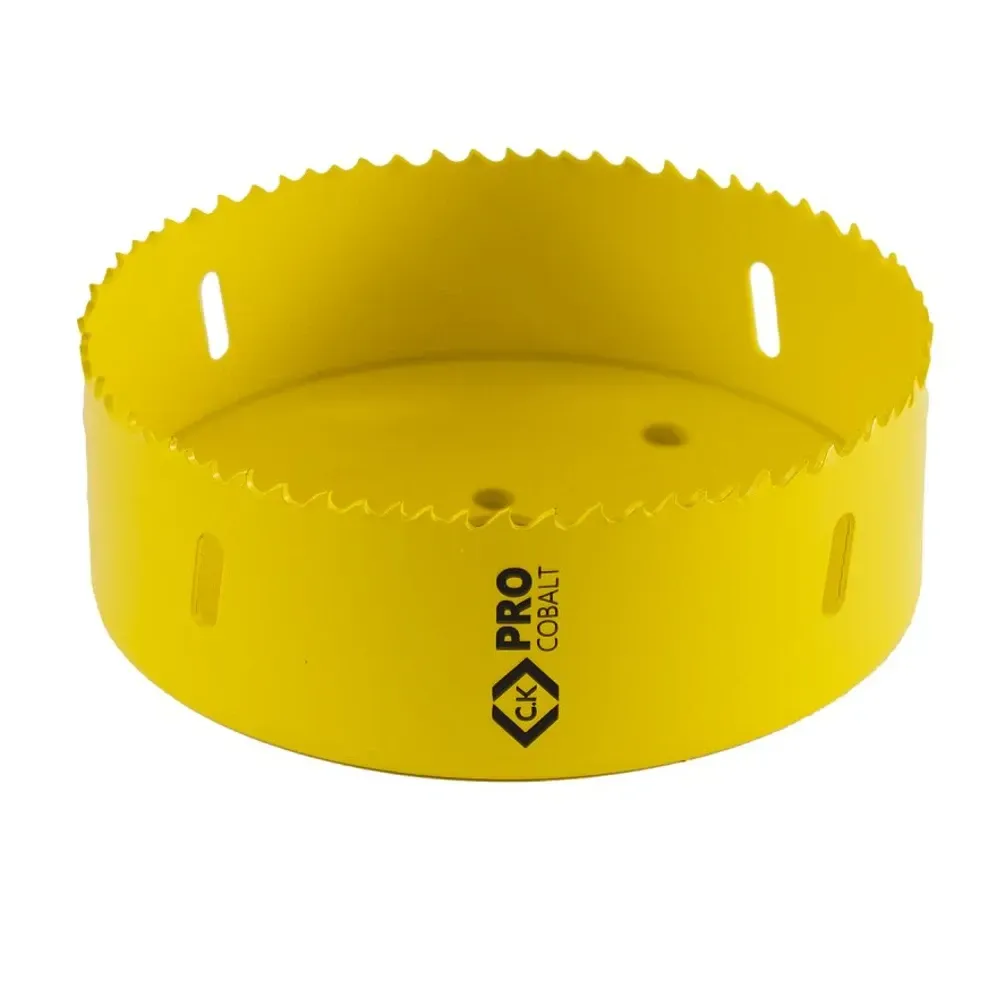 CK ProCobalt 127mm holesaw for metal cutting.