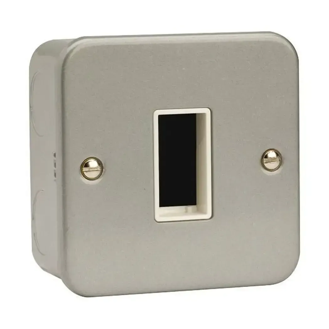 CL401 - Click 1g Sw Plate & Box Metal Clad Switch Are Extra