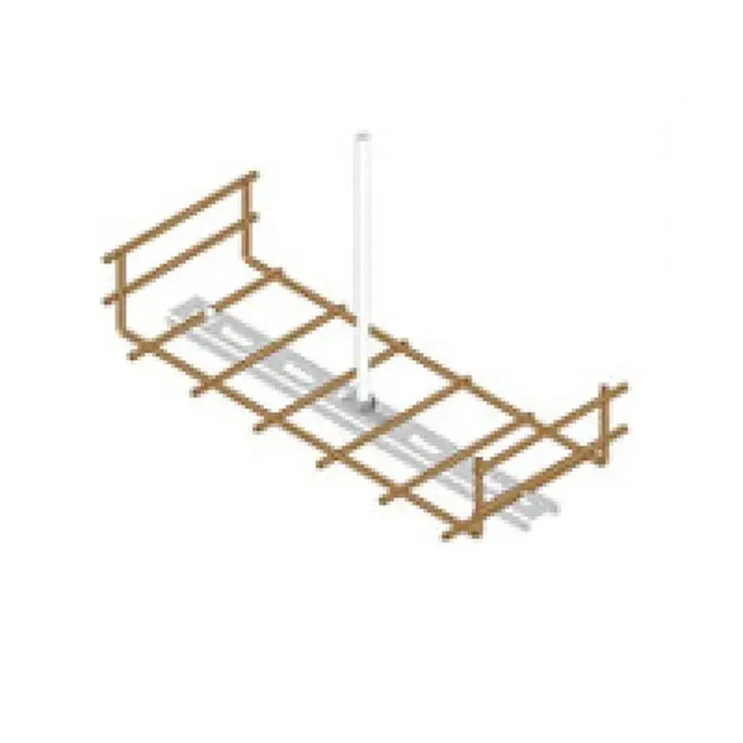 CSB3000 - Cable Basket Twist in Central Suspension Brackets 300mm CSB3000