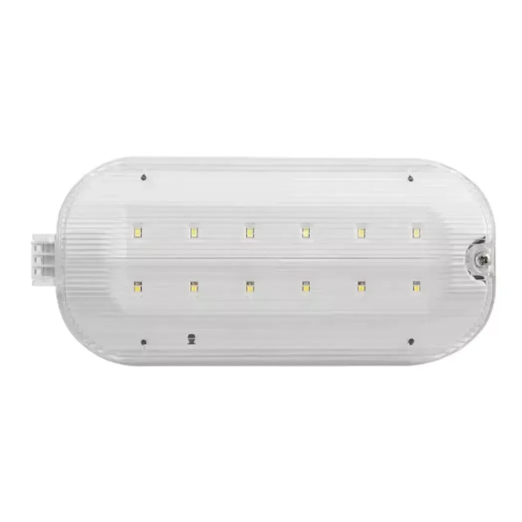 D1010WH - Duceri Emergency Bulkhead 3W Maintained IP65 ESP 360x118x65mm Lithium Battery