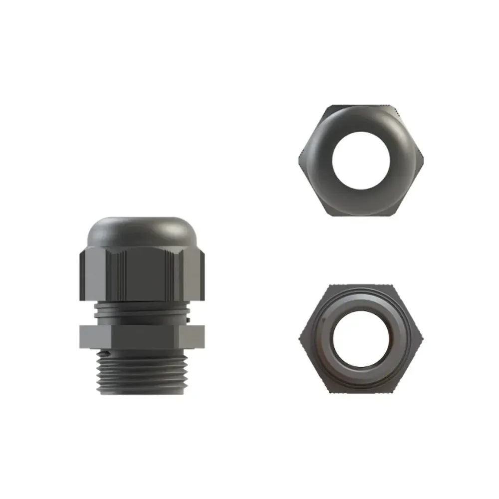 PVC Gland & Locknut IP67 20M