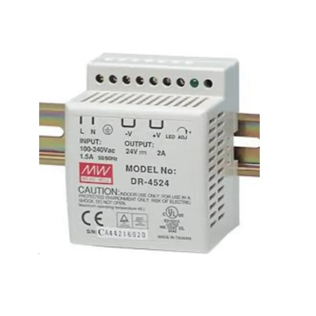 DR4524 - DR4524 Power Supply Unit 45W Din Rail Mounted