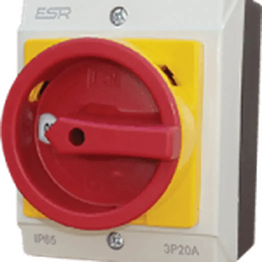 E323P - 3 Pole 32A Isolator IP65 ESR