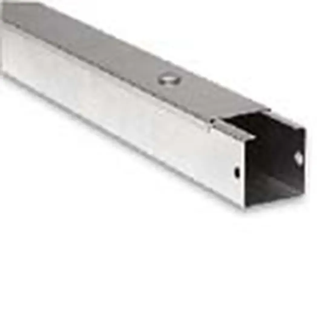 E400 - 100 x 100mm C/W Lid & Coupler Galvanised Trunking E400