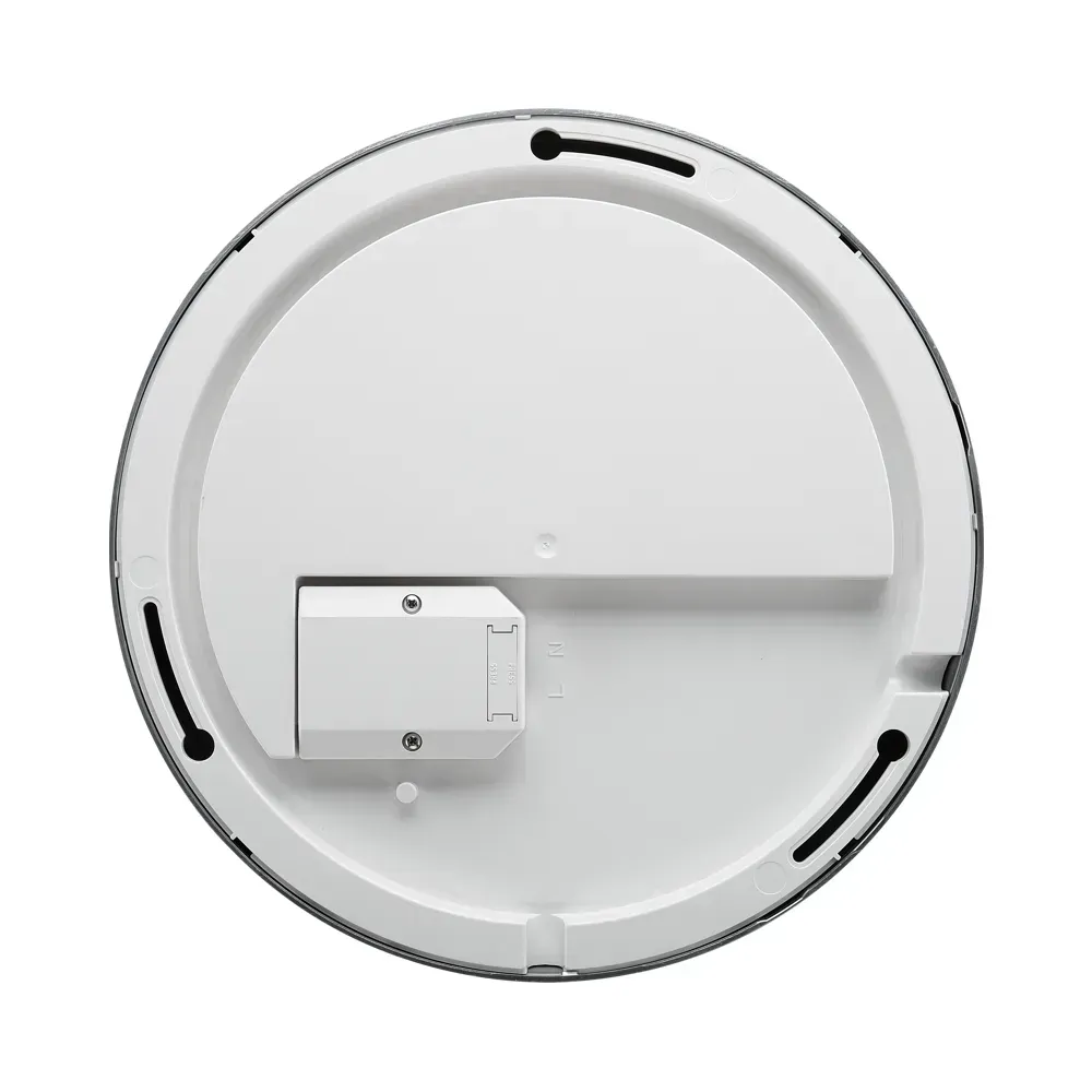 Luceco 17W 4000K LED Bulkhead back view