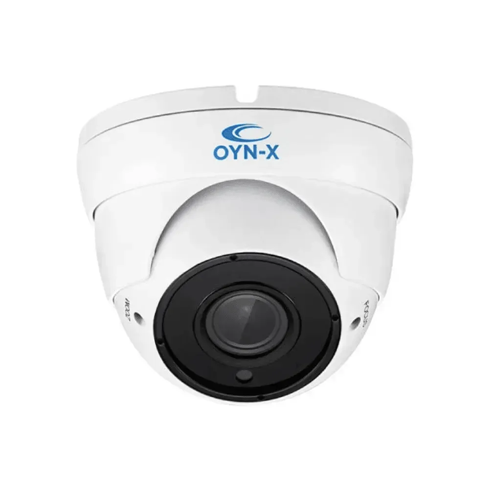 ELT5XEYEVGW 5MP 4-in-1 dome security camera with varifocal lens.