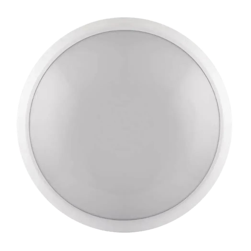 EM14WMCBULKMW - Duceri Emergency Circular Bulkhead with Microwave Sensor 14W IP65
