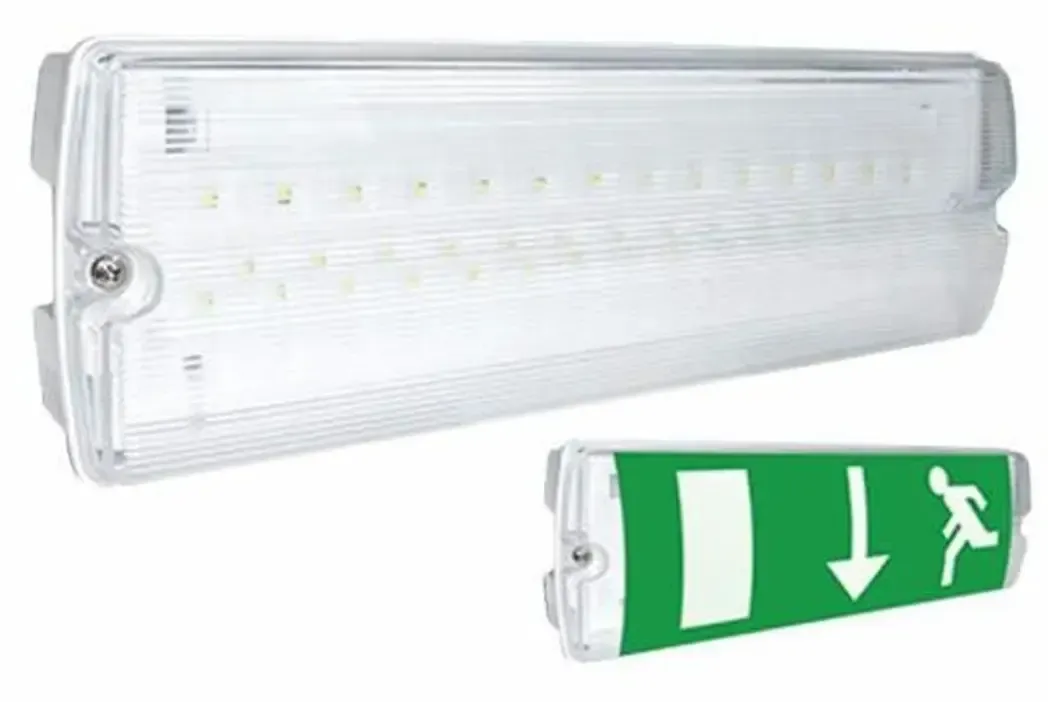 EMLED3M - Eterna Emergency Bulkhead LED Maintained 7W