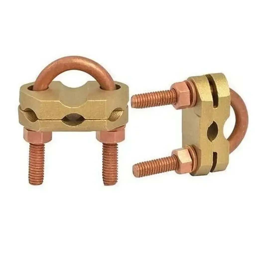 ERU470 - An Wallis Large Copper Earth Clamp