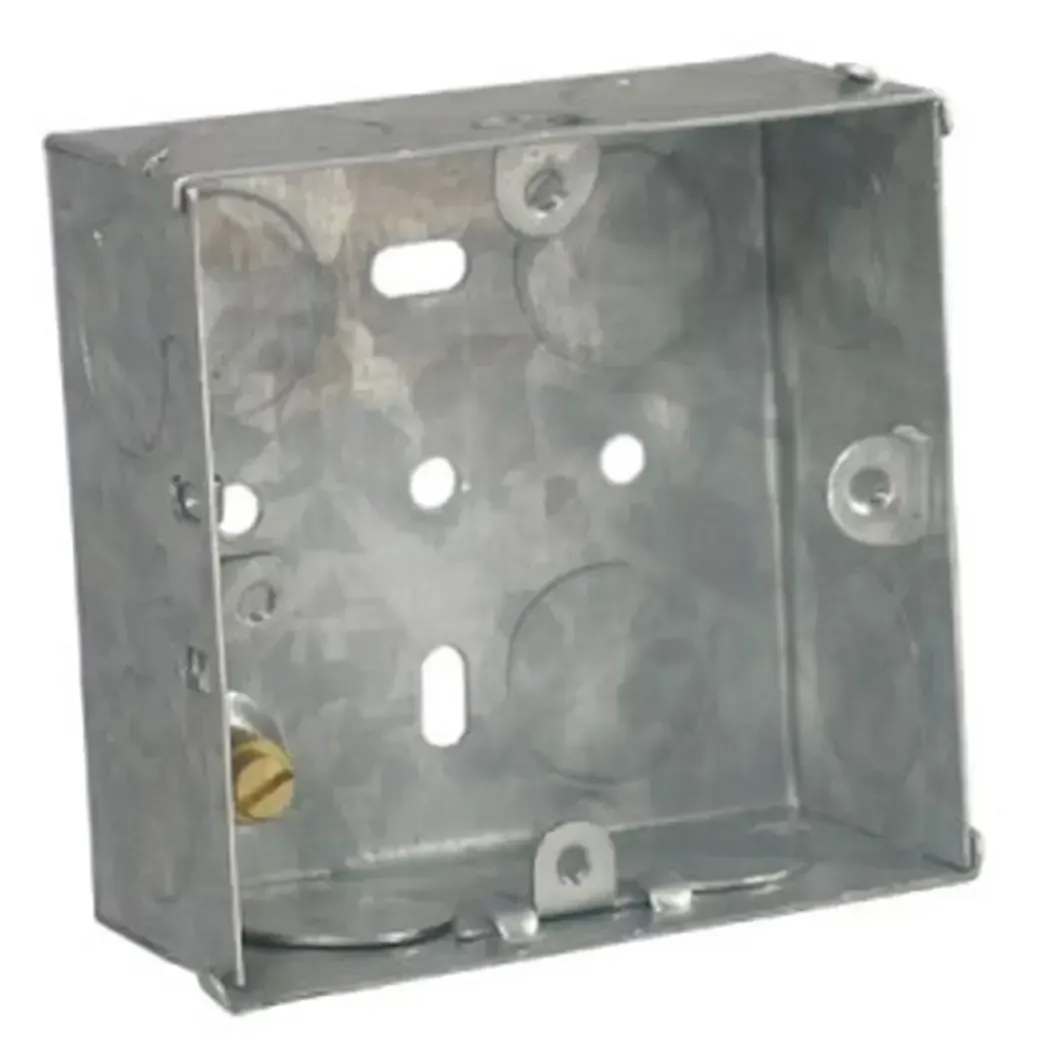 ES1 - Fush Box 35MM 1-Gang Steel