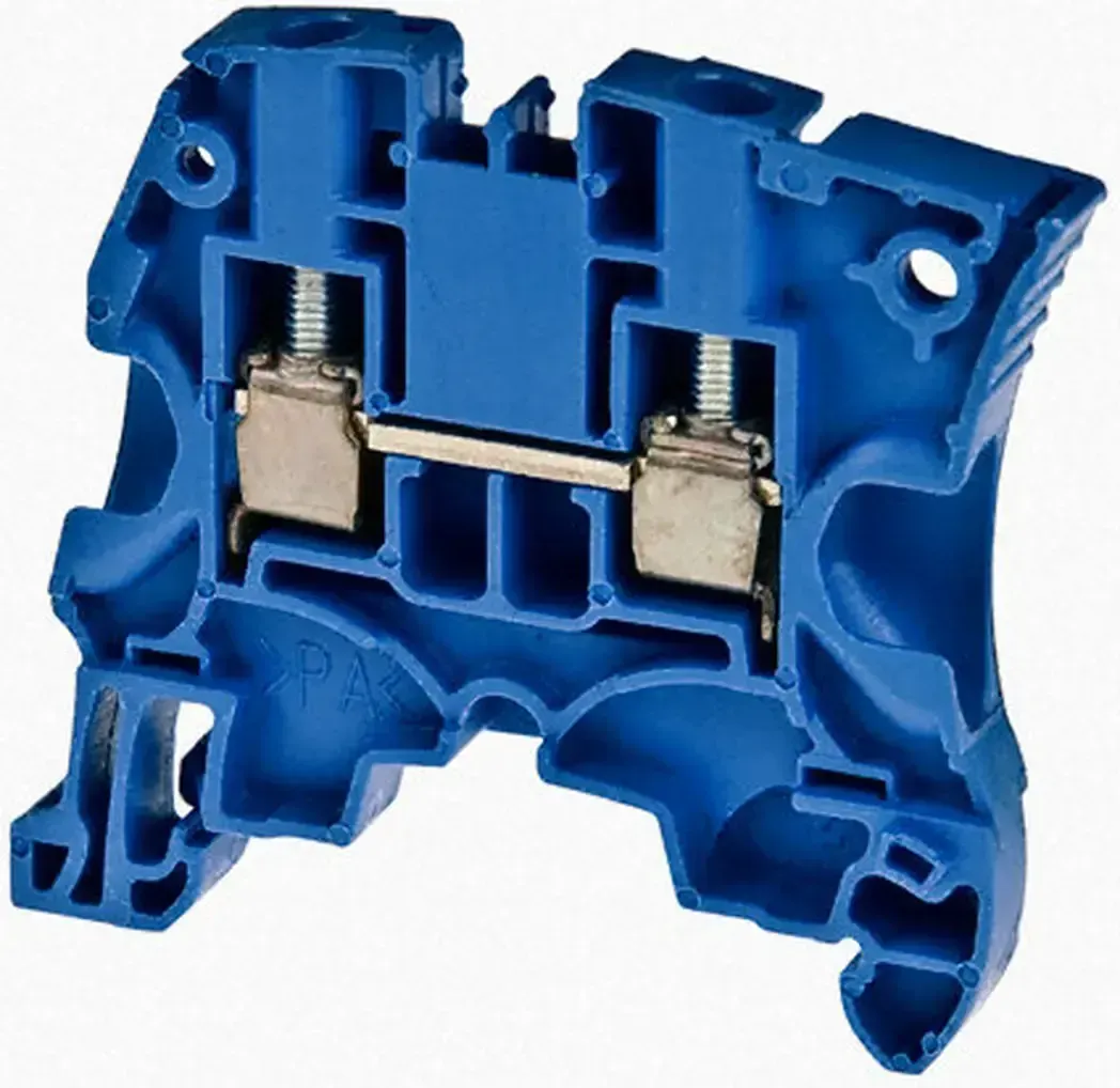 ET0006 - 4/6mm Screw Terminal - Blue